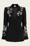 Cinq À Sept Heritage Patch Cheyenne Blazer