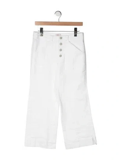 Pre-owned Cinq À Sept High-rise Flared Jeans In Multicolor