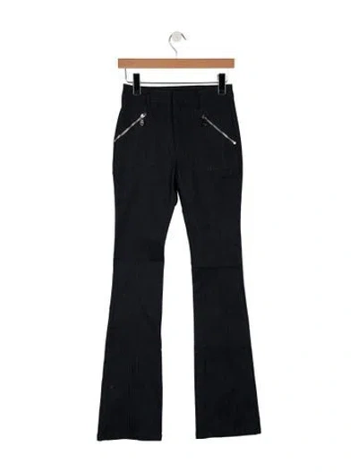 Pre-owned Cinq À Sept High-rise Flared Jeans W/ Tags In Blue