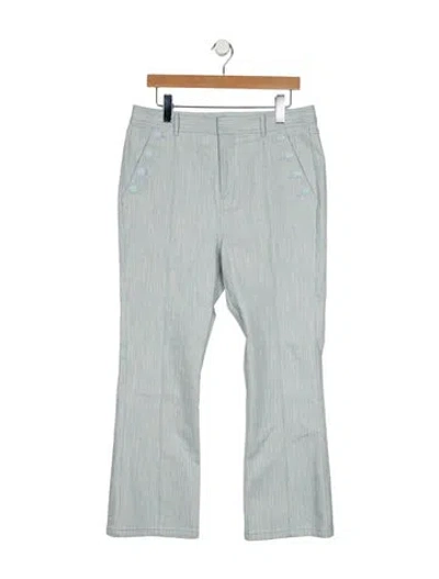 Pre-owned Cinq À Sept High-rise Wide Leg Jeans W/ Tags In Blue