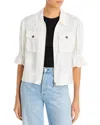 Cinq À Sept Cinq A Sept Holly Cropped Jacket In Ivory