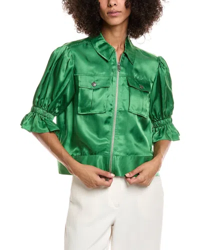 Cinq À Sept Holly Jacket In Green
