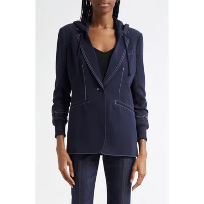 CINQ À SEPT CINQ À SEPT HOODED KHLOE JACKET