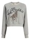 Cinq À Sept Cinq A Sept Jennifer Le Rodeo Pullover Sweatshirt In Gray