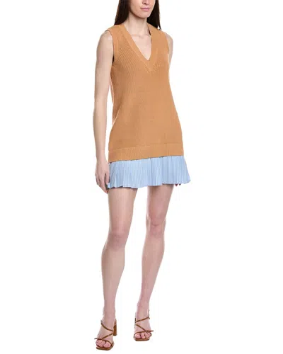 Cinq À Sept Indiana Prestyled Dress In Animal Print