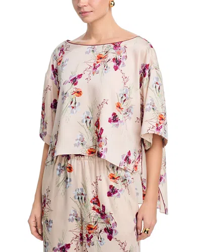 Cinq À Sept Cinq A Sept Iris Bouquet Alba Top In Neutral