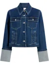 Cinq À Sept Isaline Denim Jacket In Blau