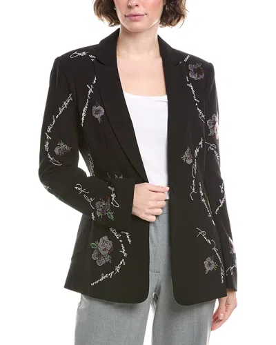 Cinq À Sept Italian Love Letter Cheyenne Blazer In Black