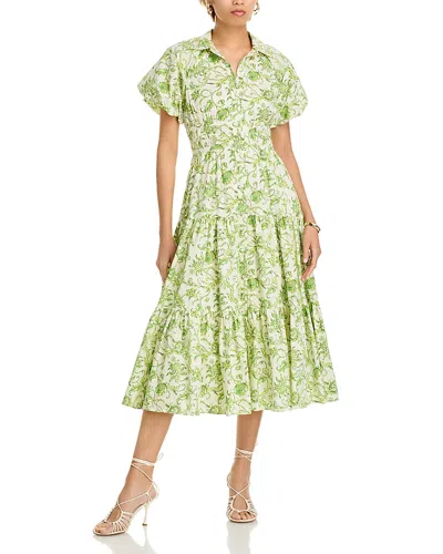 Cinq À Sept Cinq A Sept Ivy Paisley Maggio Dress In Ivory Multi
