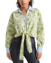 Cinq À Sept Cinq A Sept Ivy Paisley Poplin Blouse