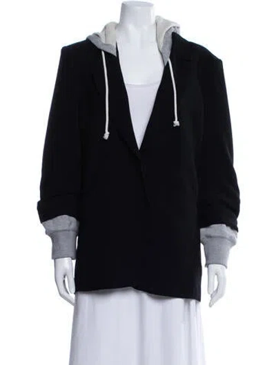Pre-owned Cinq À Sept Jacket In Black