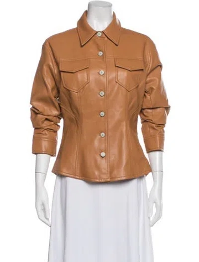 Pre-owned Cinq À Sept Jacket In Neutral