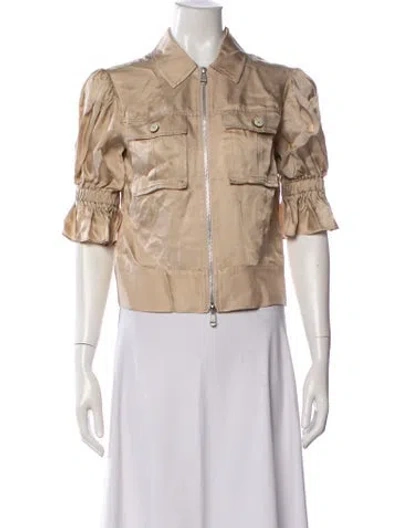 Pre-owned Cinq À Sept Jacket In Neutrals