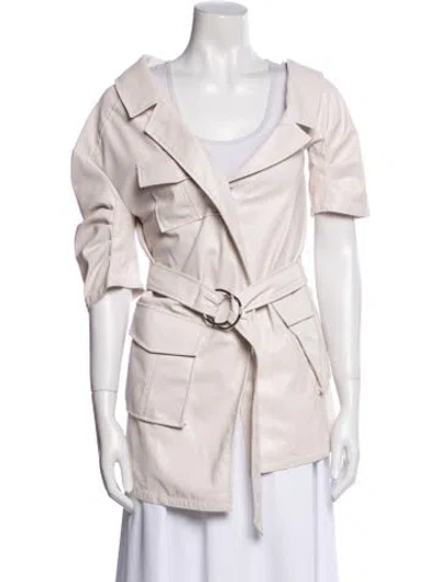 Pre-owned Cinq À Sept Jacket In Pink