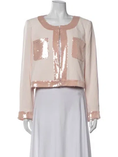 Pre-owned Cinq À Sept Jacket W/ Tags In Pink