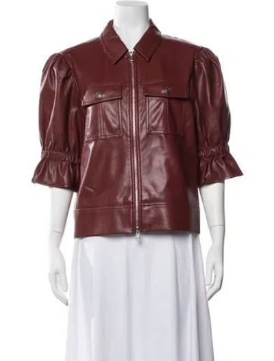 Pre-owned Cinq À Sept Jacket W/ Tags In Red