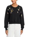 Cinq À Sept Cinq A Sept Jennifer Brooches Sweatshirt In Black