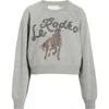 Cinq À Sept Cinq A Sept Jennifer Le Rodeo Pullover Sweatshirt In Gray