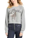 Cinq À Sept Cinq A Sept Jennifer Le Rodeo Pullover Sweatshirt In Gray