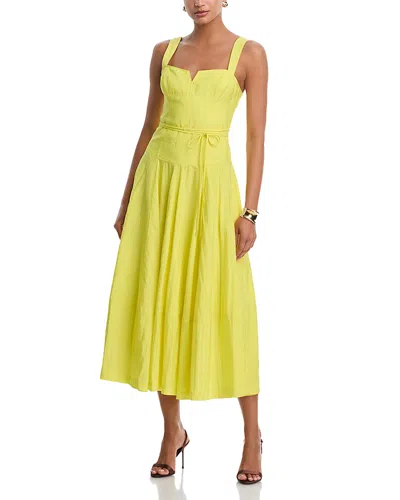 Cinq À Sept Cinq A Sept Jerome Dress In Yellow