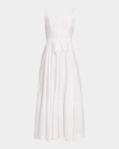 Cinq À Sept Jerome Midi Dress In White