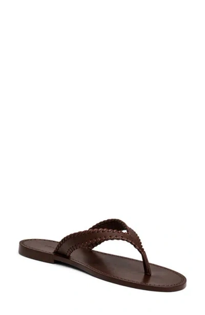 Cinq À Sept Jessica Flip Flop In Brown