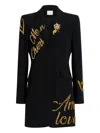 Cinq À Sept Joel Embellished Mini Dress In Black