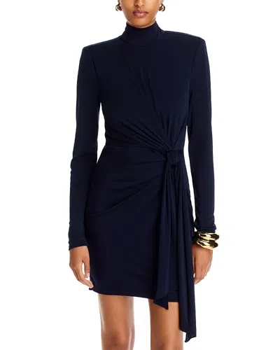 Cinq À Sept Cinq A Sept Joelene Tie Waist Dress In Navy