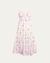 Cinq À Sept Cinq A Sept Joie Tossed Poppies Sleeveless Midi Dress