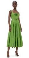 Cinq À Sept Joisian Maxi Dress In Salted Lime