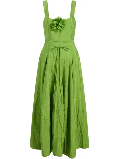 Cinq À Sept Joisian Maxi Dress In Green