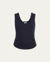 Cinq À Sept Joselle Ruffle-trim Tank Top