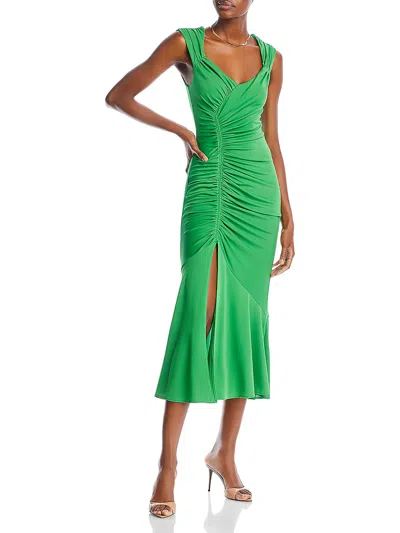 Cinq À Sept Julieta Womens Jersey Cocktail And Party Dress In Green