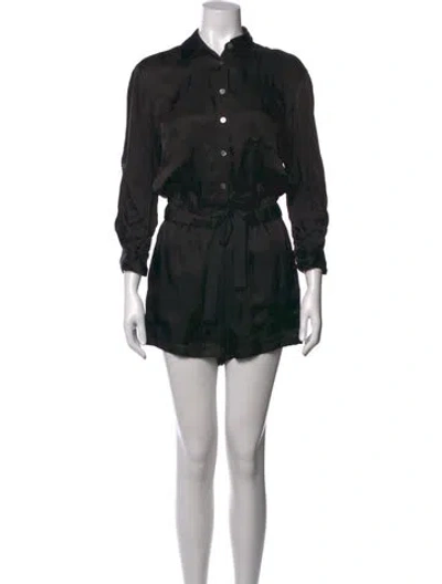 Pre-owned Cinq À Sept Jumpsuit In Black