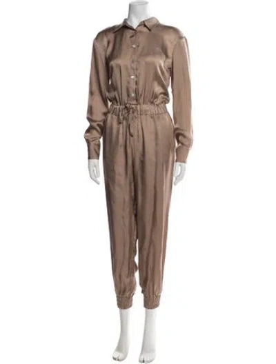 Pre-owned Cinq À Sept Jumpsuit W/ Tags In Neutral