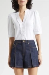 Cinq À Sept Cinq A Sept Junie Top In White