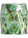 Cinq À Sept Juno Mini Skirt In Blue