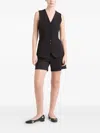 Cinq À Sept Kallen Short In Black In Black