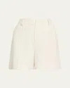 Cinq À Sept Cinq A Sept Kallen Tailored Shorts In Ivory