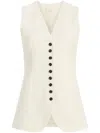 Cinq À Sept Kallen Tailored Vest In White