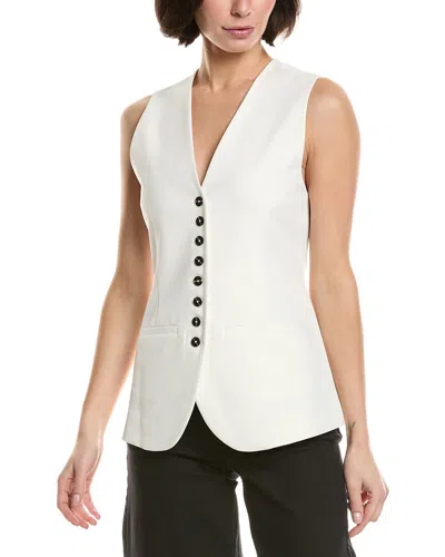Cinq À Sept Kallen Vest In White