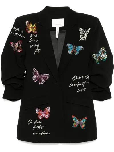 Cinq À Sept Karlie Blazer In Black