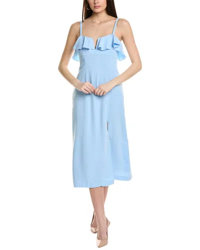 Cinq À Sept Cinq A Sept Karrie Midi Dress In Blue