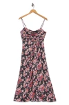 Cinq À Sept Kasia Floral Print Sleeveless Dress In Multi