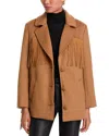 Cinq À Sept Cinq A Sept Keeley Fringe Trim Coat In Brown
