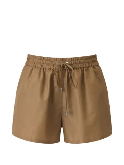 Cinq À Sept Kendra Drawstring Shorts In Pink
