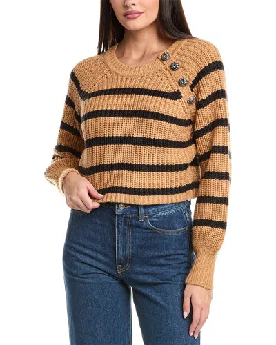 Cinq À Sept Keren Pullover In Brown
