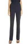 Cinq À Sept Kerry Flat Front Pants In Blue