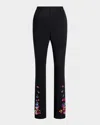 Cinq À Sept Kerry Sequined Pants In Blackmulti