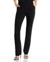 Cinq À Sept Kerry Slim Straight-leg Crepe Pants In Black